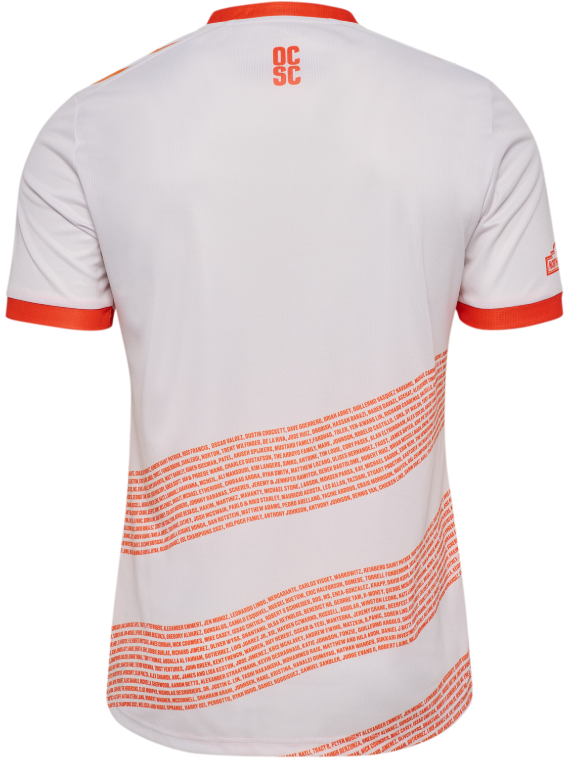ORANGE COUNTY 25 AWAY JERSEY S/S, WHITE, packshot