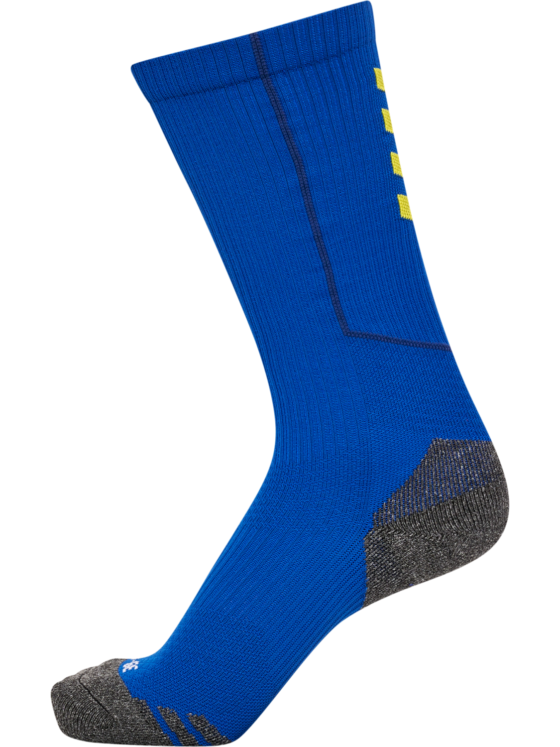 hmlPRO TRAINING SOCKS HIGH, TRUE BLUE/BLAZING YELLOW, packshot