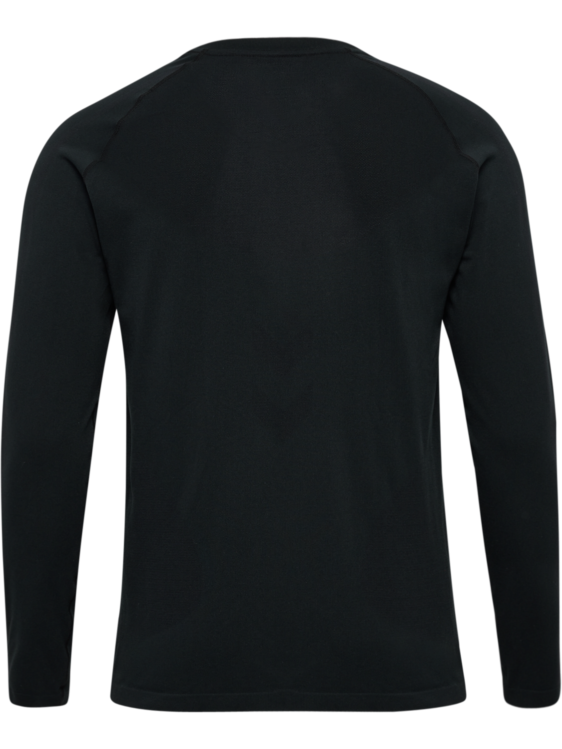 hmlHIIT SEAMLESS T-SHIRT L/S, BLACK, packshot