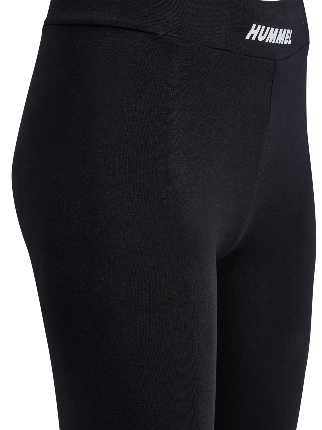 hmlELEMENTAL COTTON HW TIGHTS, BLACK, packshot