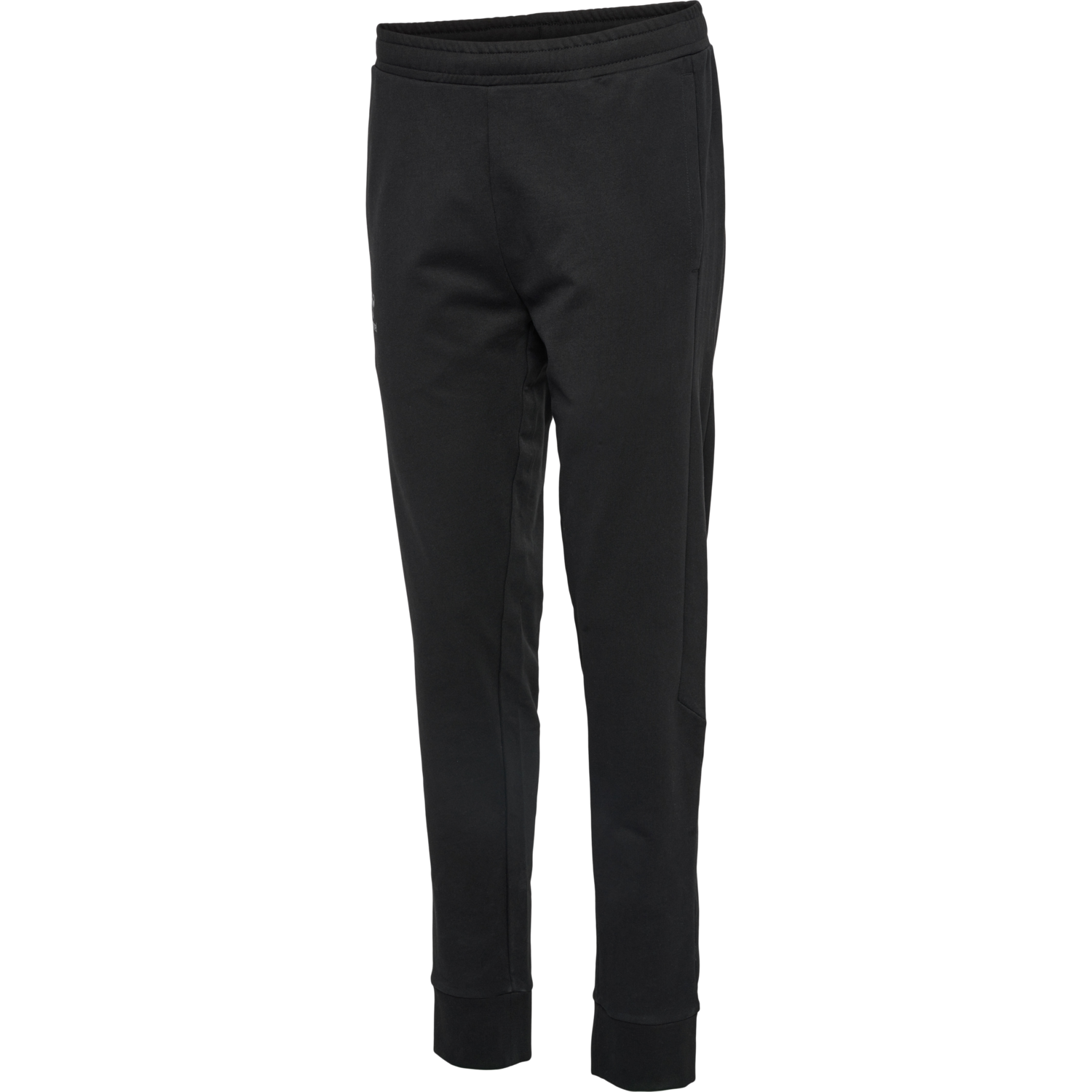 hmlOFFGRID COTTON PANTS WO, JET BLACK/FORGED IRON, packshot
