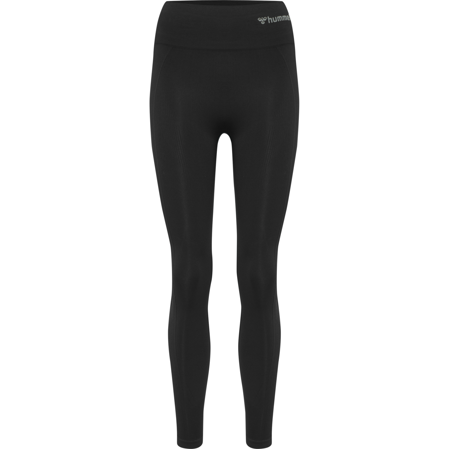 hmlTIF SEAMLESS HIGH WAIST TIGHTS, BLACK, packshot