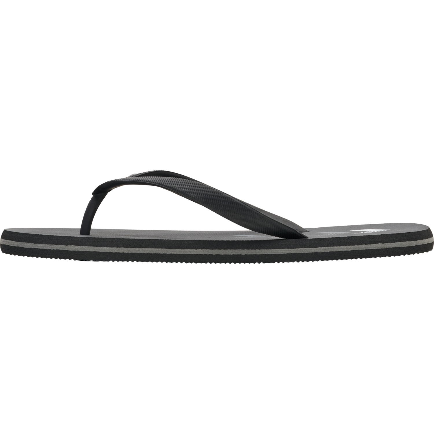 CHEVRON FLIP FLOP, BLACK, packshot