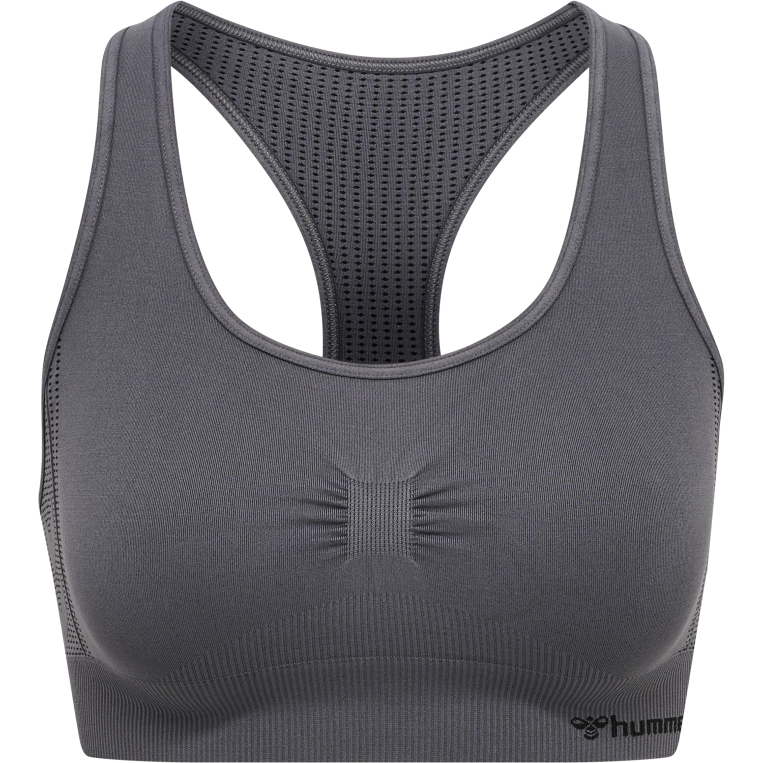 hmlMT SHAPING SEAMLESS SPORTS TOP, QUIET SHADE, packshot