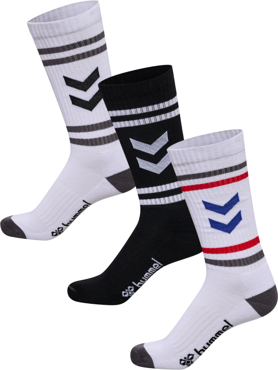 hml3-PACK SOCKS CHEVRON HIGH RETRO, MULTI COLOUR, packshot