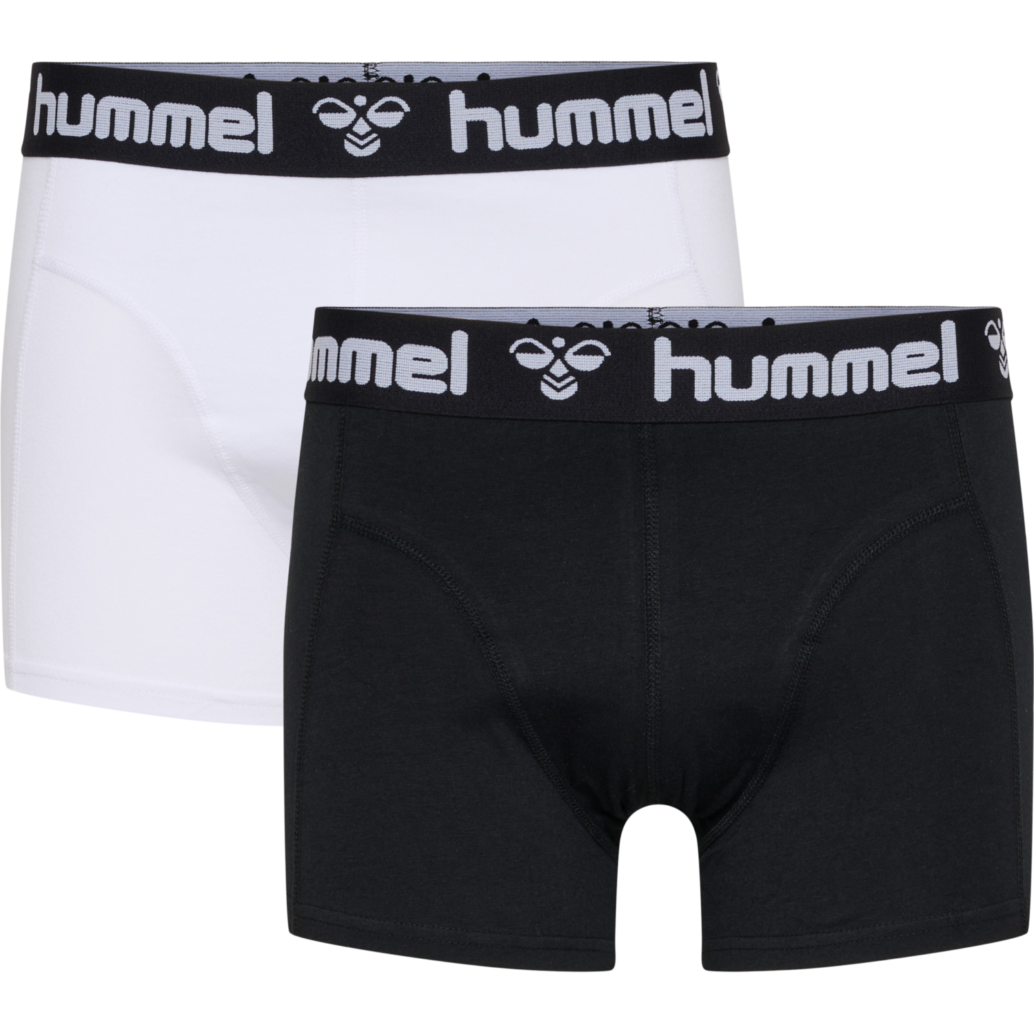 HMLMARS 2PACK BOXERS, BLACK/WHITE, packshot