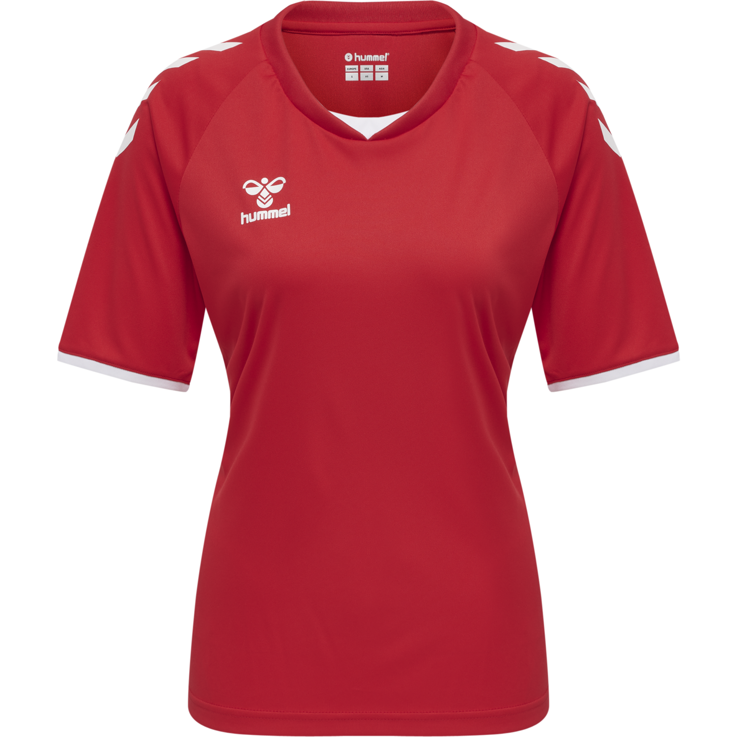 hmlCORE VOLLEY TEE WO, TRUE RED, packshot