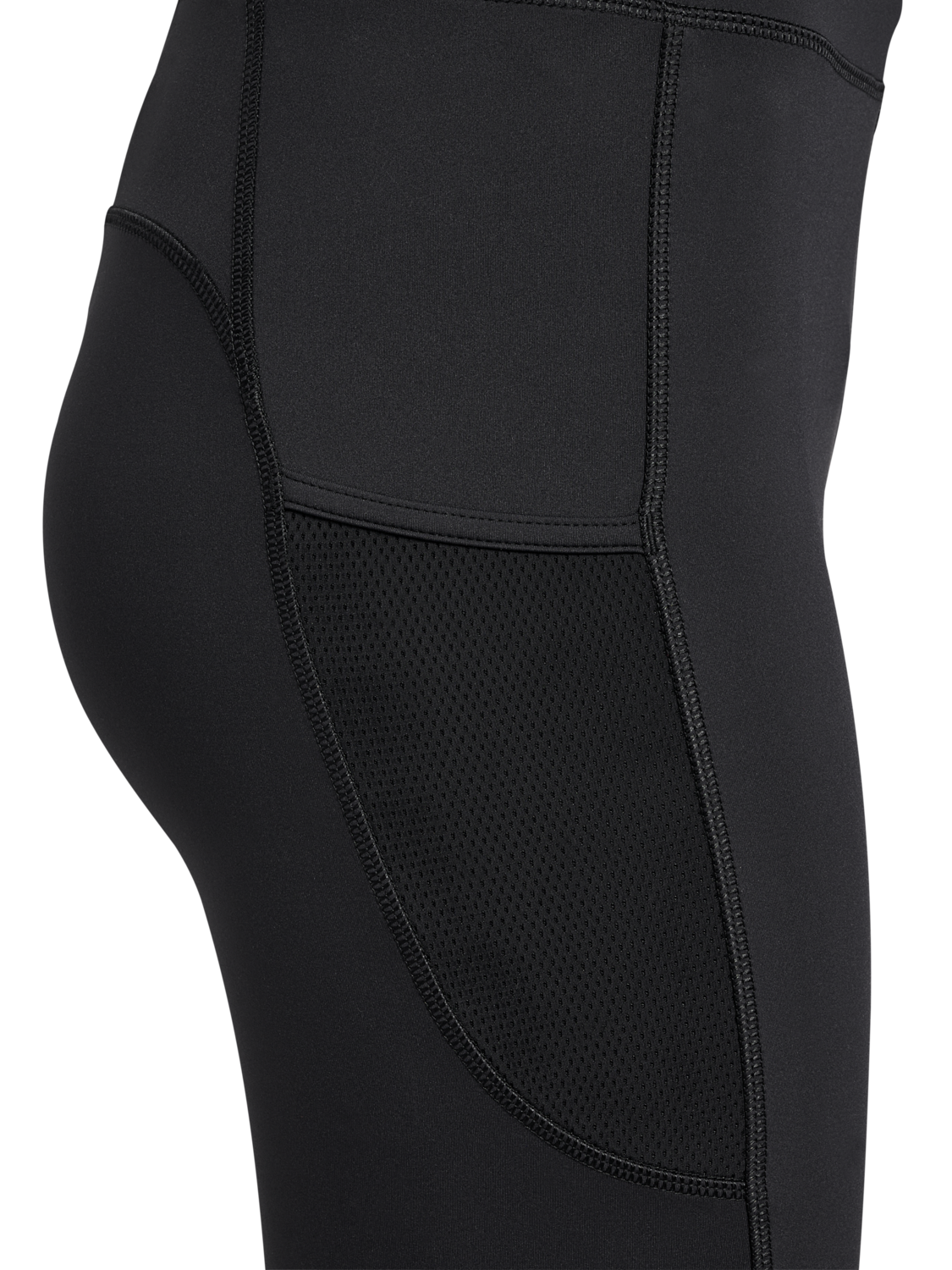 hmlRUN TIGHT WOMAN, BLACK, packshot