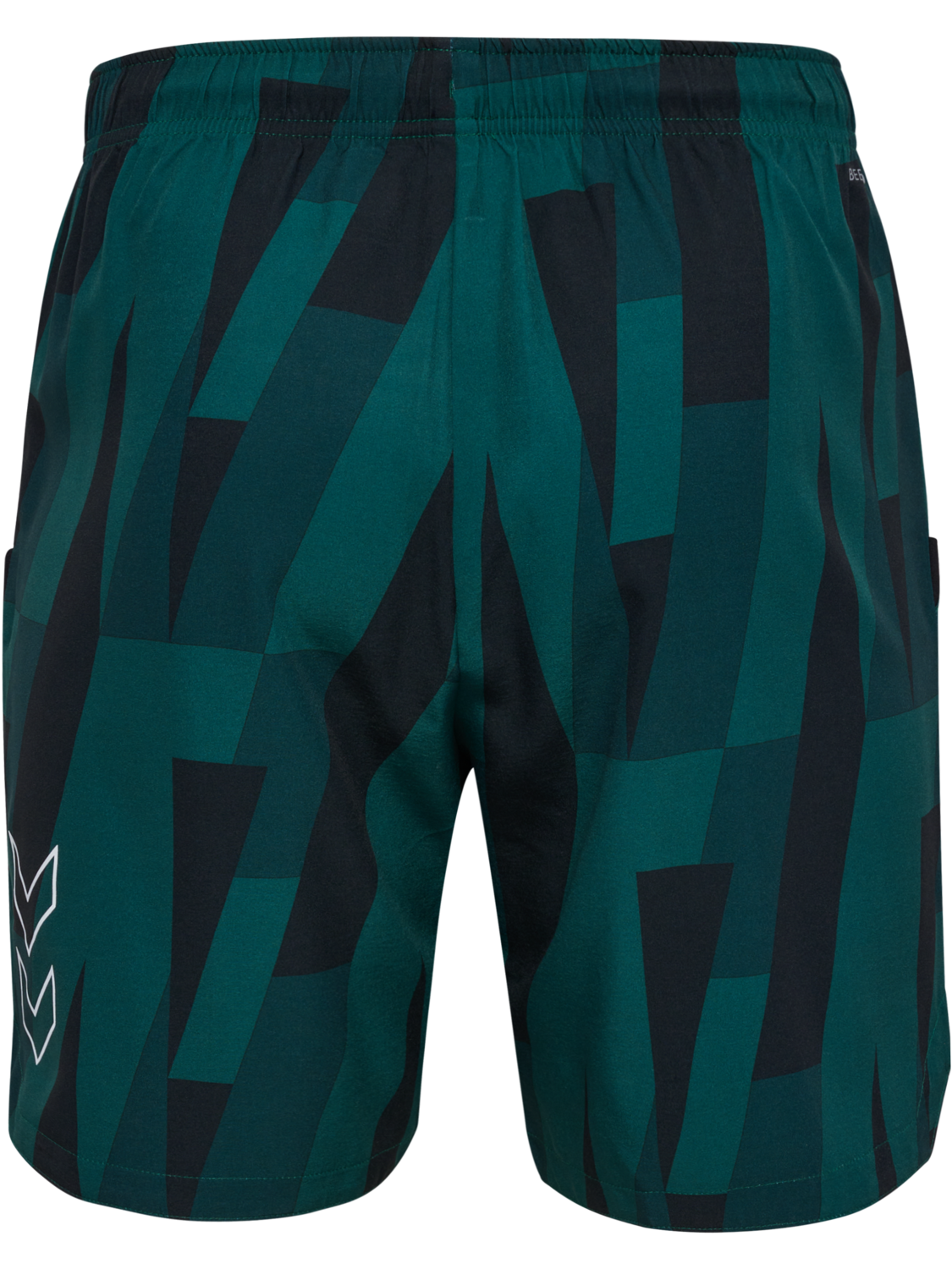 hmlCOURT AOP POCKET SHORTS, RAIN FOREST, packshot