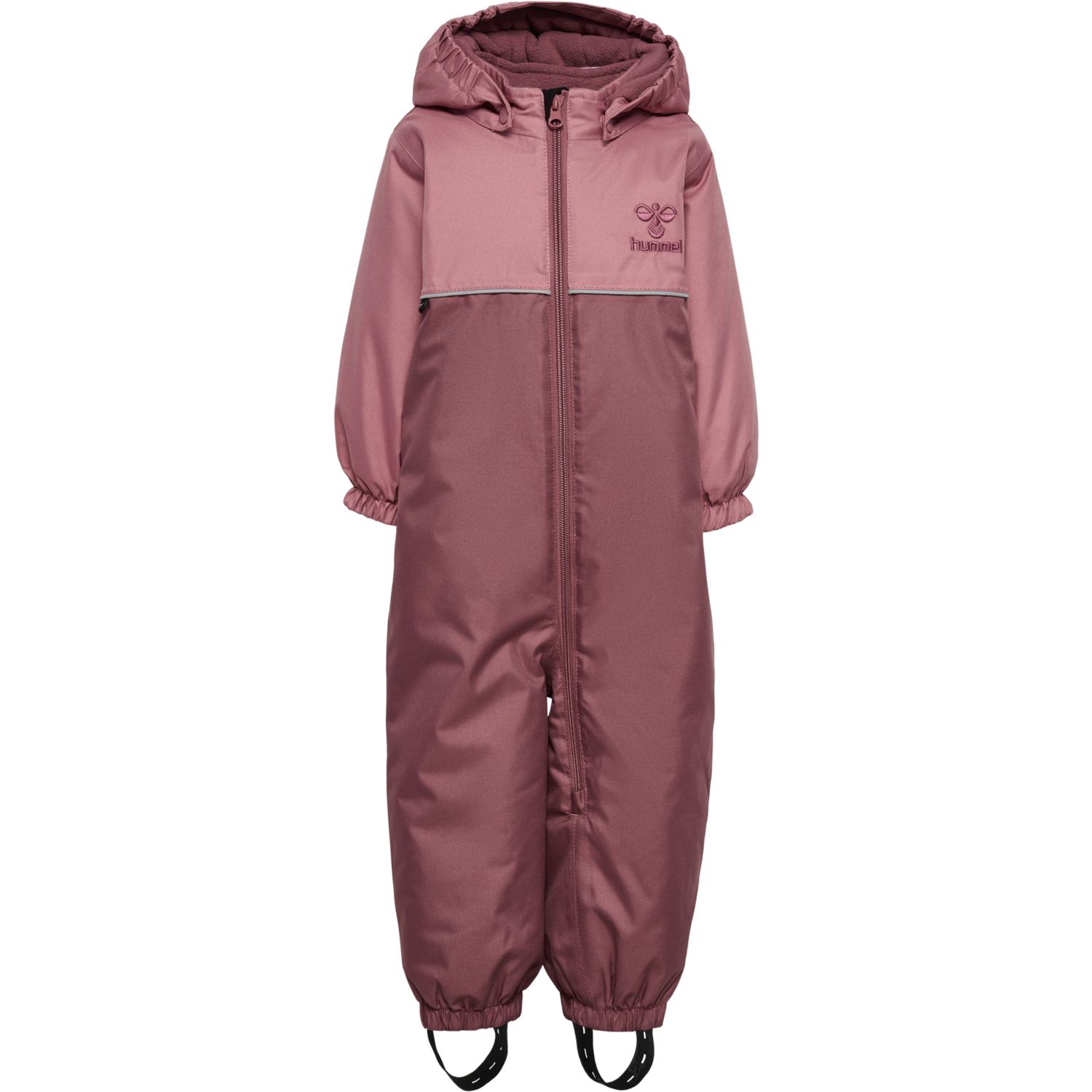 hmlSNOOPY TEX SNOWSUIT, ROSE BROWN, packshot