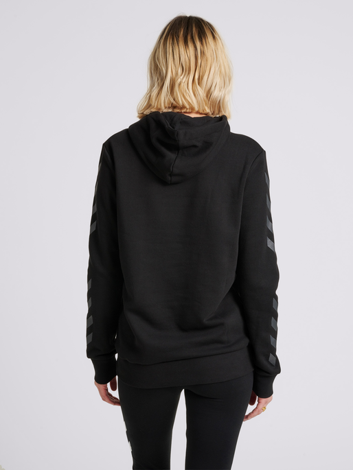 hmlLEGACY HOODIE, BLACK, model