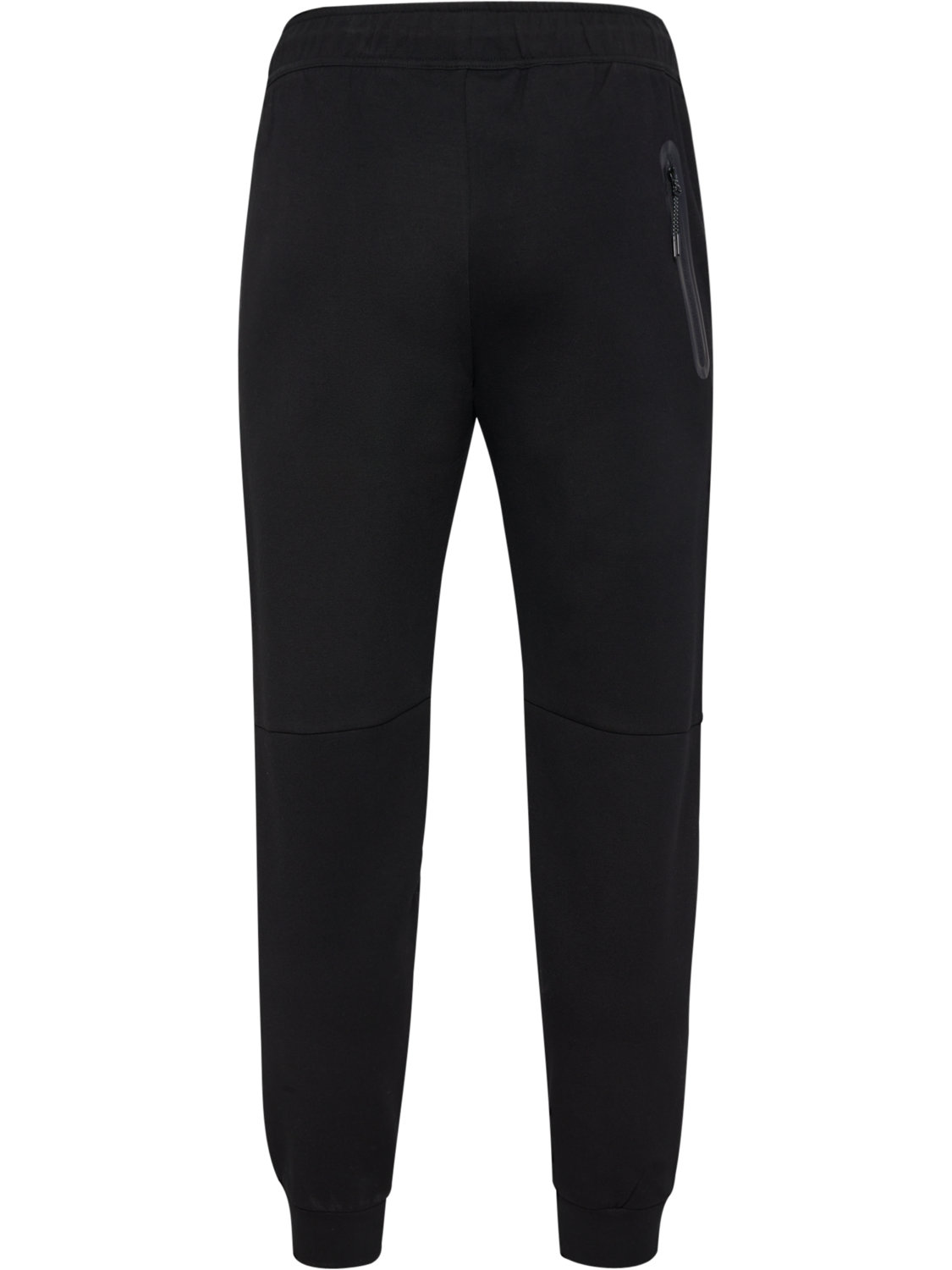 hmlTECH FLEECE REGULAR PANTS, BLACK, packshot
