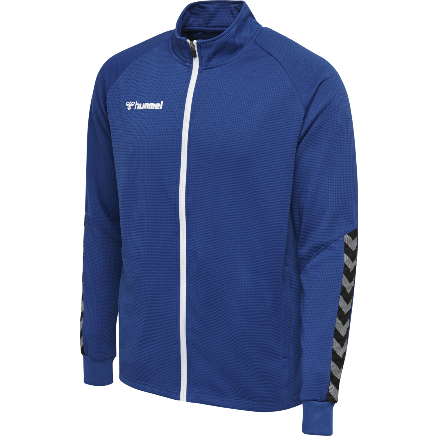 hmlAUTHENTIC POLY ZIP JACKET, TRUE BLUE, packshot