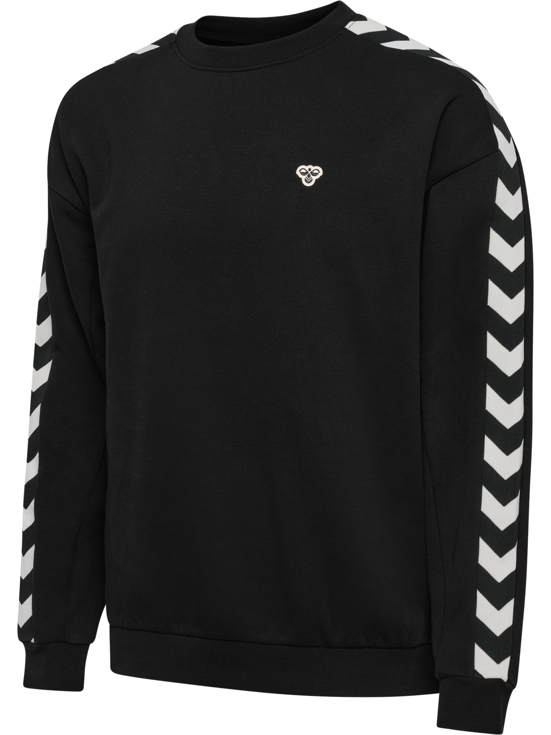 hmlARCHIVE LOOSE FIT SWEATSHIRT, BLACK, packshot