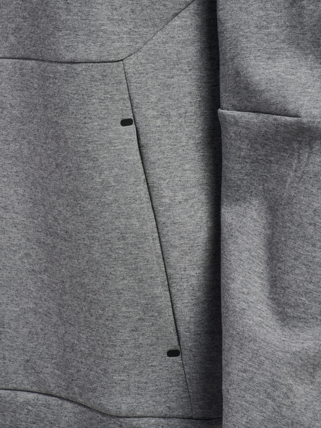 hmlTECH FLEECE REGULAR ZIP HOODIE, GREY MELANGE, packshot