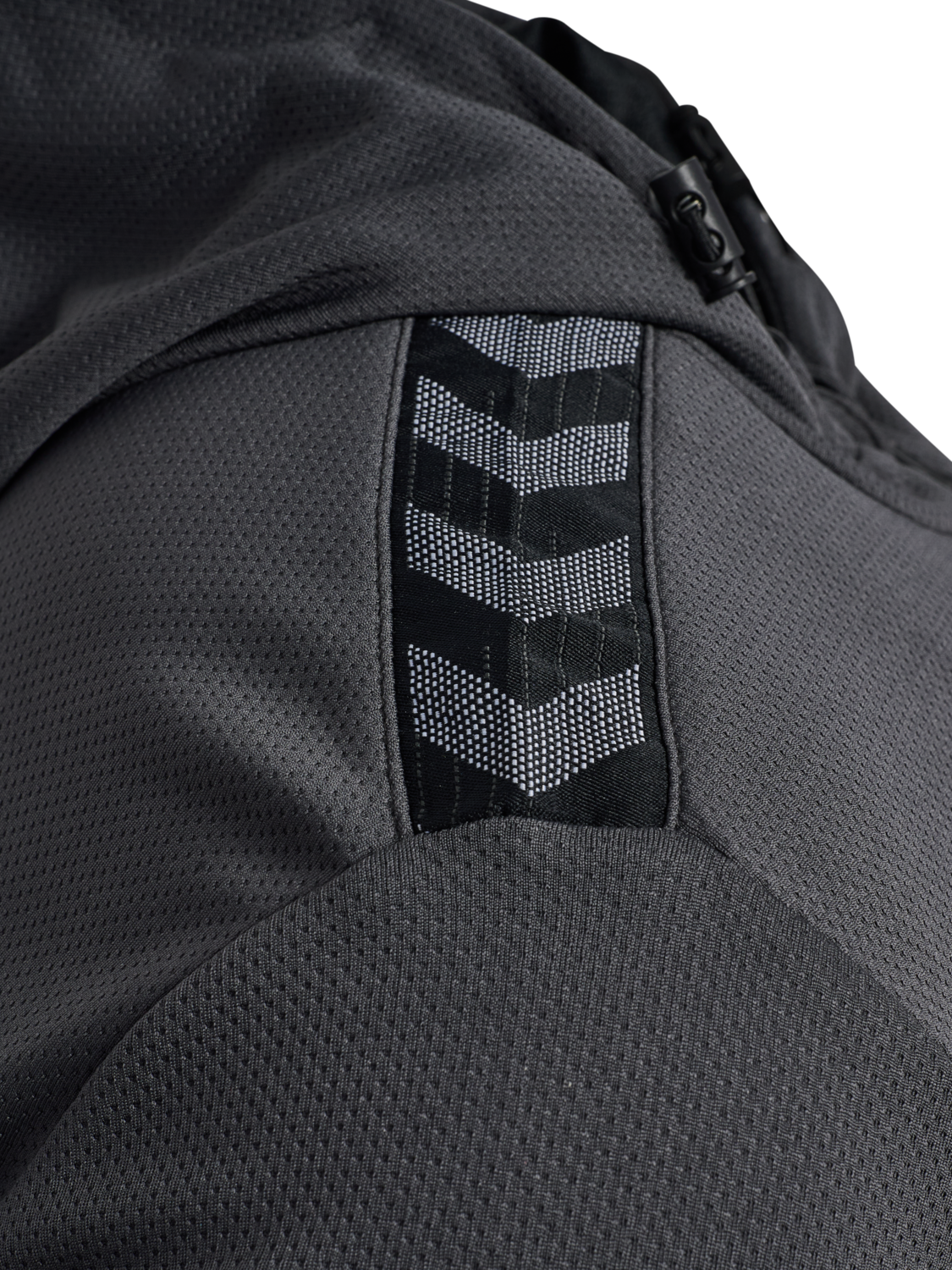 hmlAUTHENTIC PL ZIP HOODIE, ASPHALT, packshot