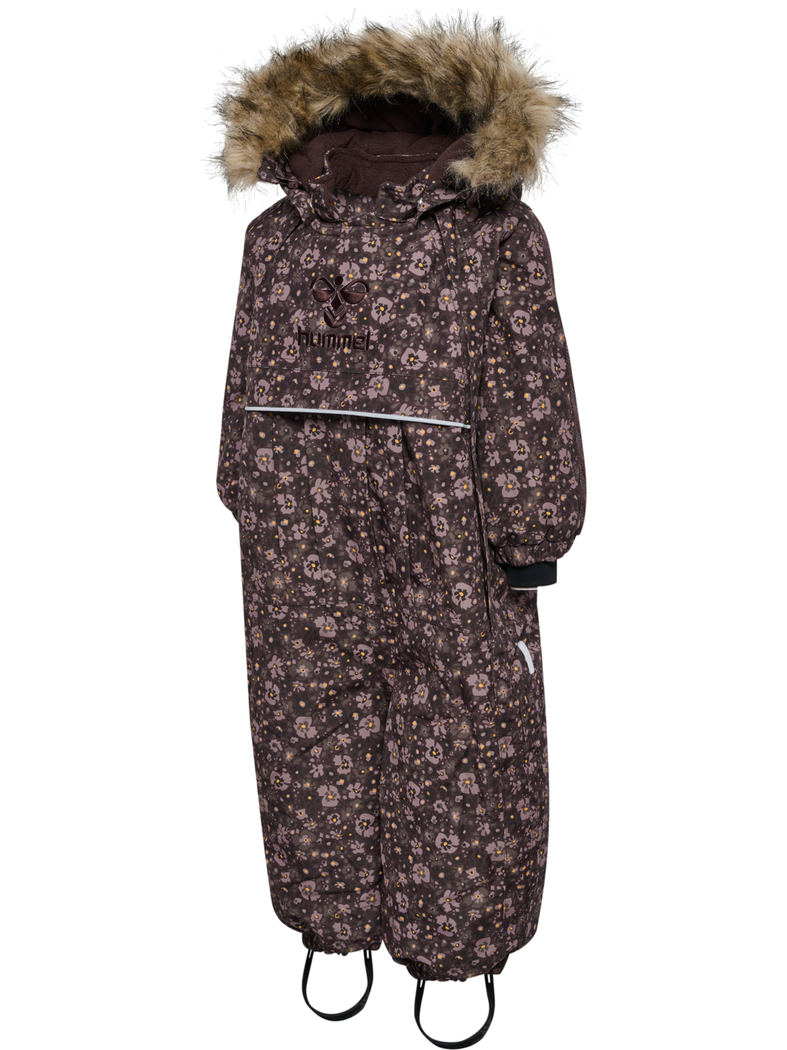 hmlMOON TEX SNOWSUIT, FUDGE, packshot