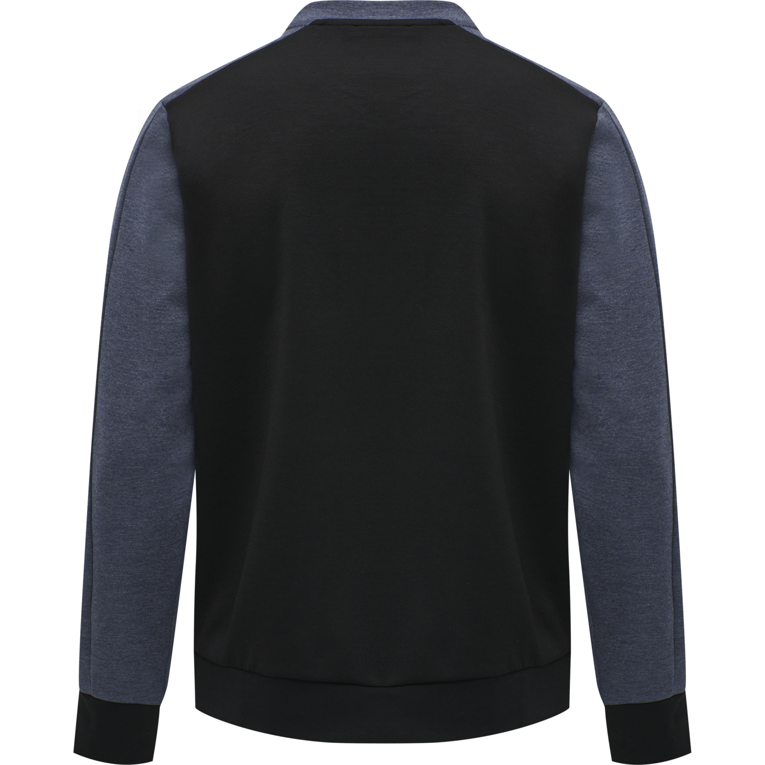 hmlTROPPER SWEATSHIRT, BLACK IRIS MELANGE, packshot