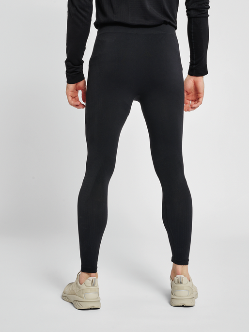 hmlSTROKE SEAMLESS TIGHTS, BLACK, model