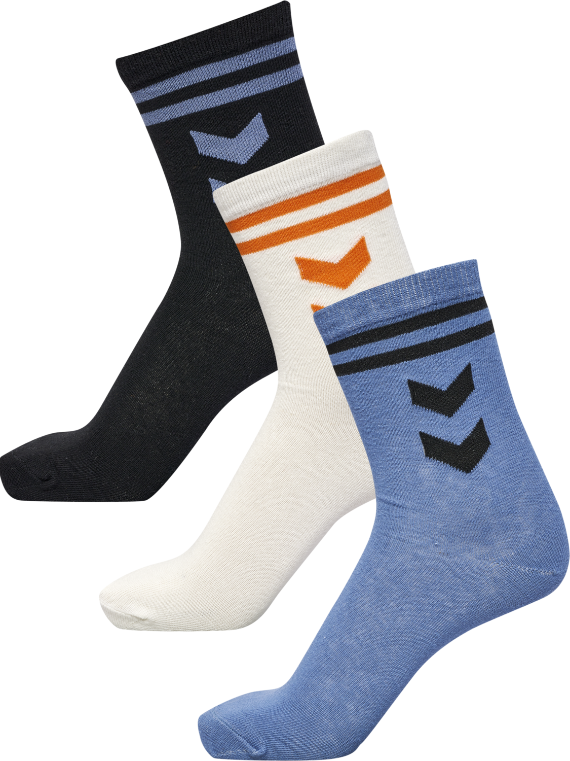 hmlALFIE SOCK 3-PACK, CORONET BLUE, packshot