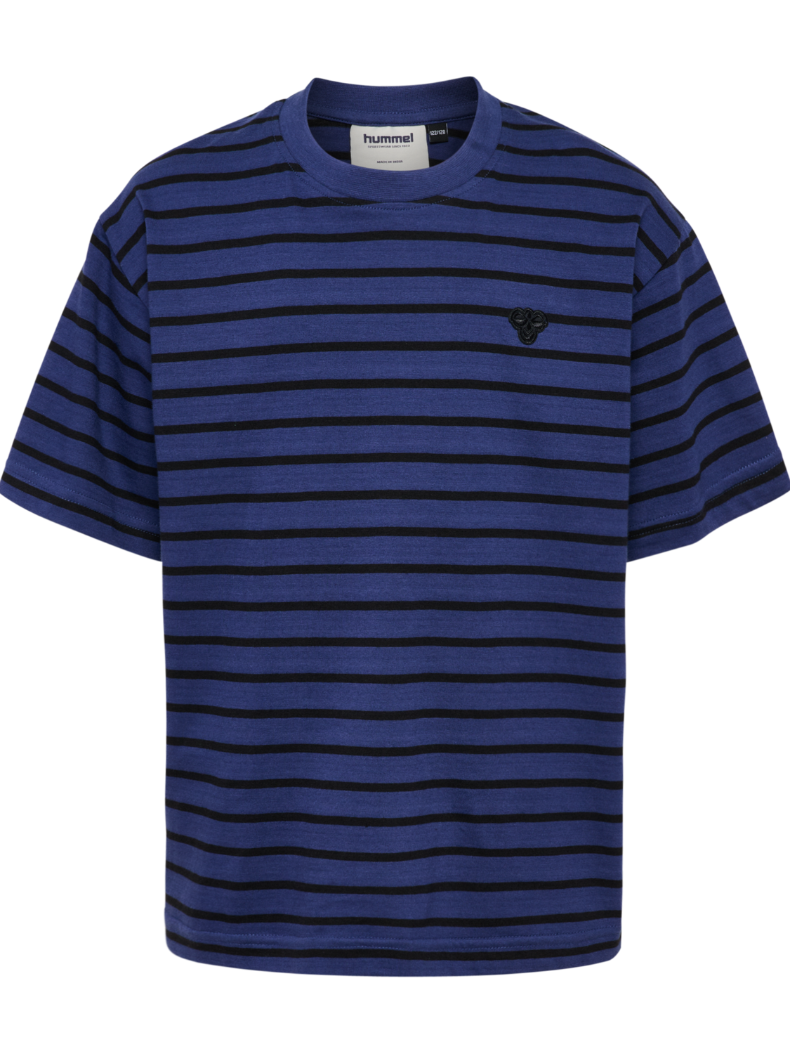 hmlJR LOOSE STRIPED SET BEE, DEEP COBALT, packshot