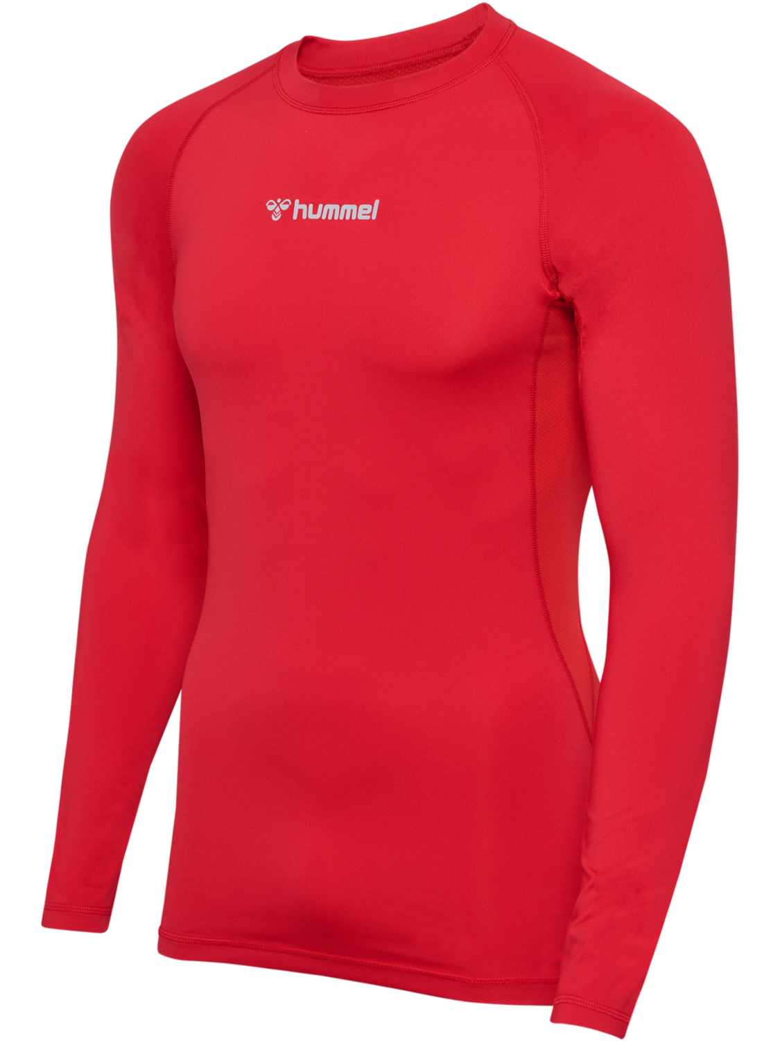 hmlBL PERFORMANCE TEE L/S, TRUE RED, packshot