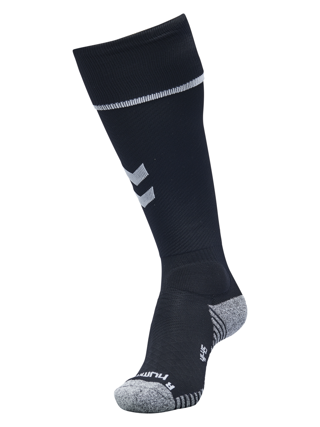 PRO FOOTBALL SOCK 17 - 18, BLACK/WHITE, packshot