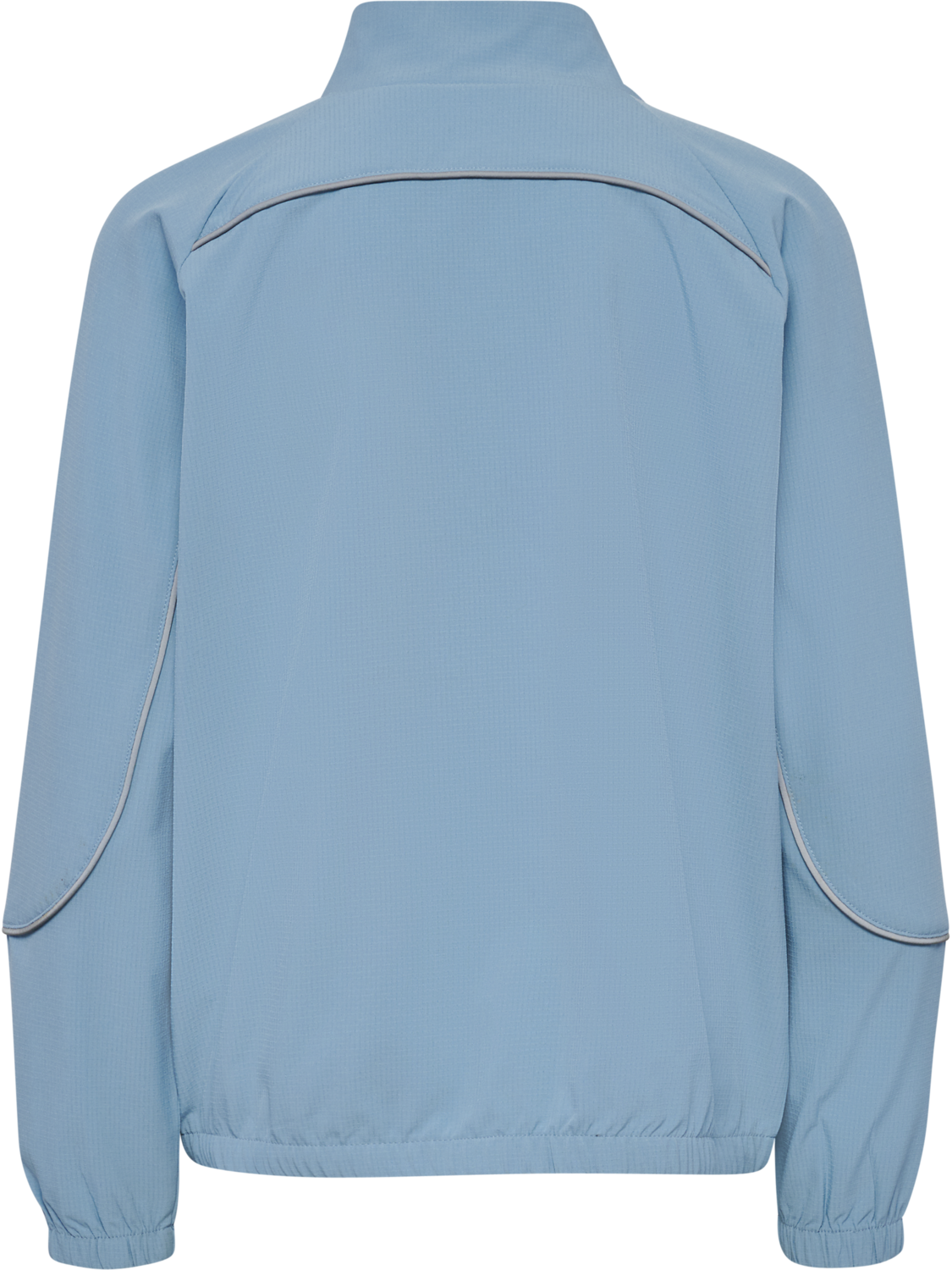 hmlJR WOVEN ZIP JACKET, FADED DENIM, packshot