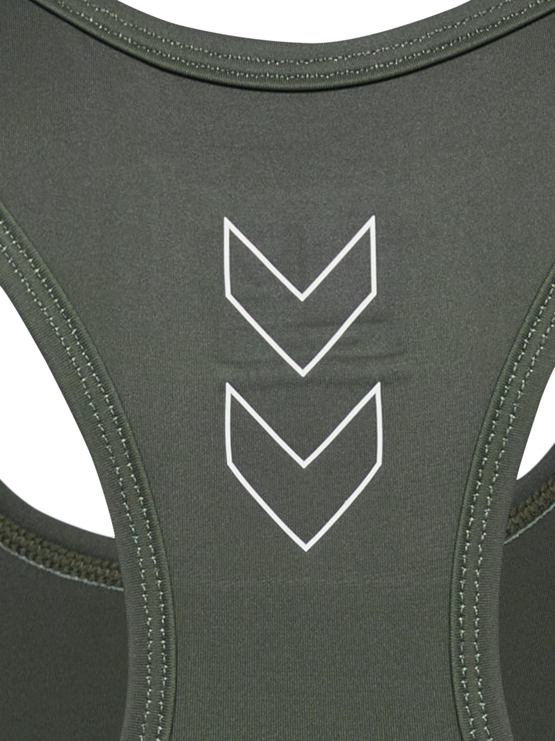 hmlTE FUNDAMENTAL SPORTS BRA, CLIMBING IVY, packshot