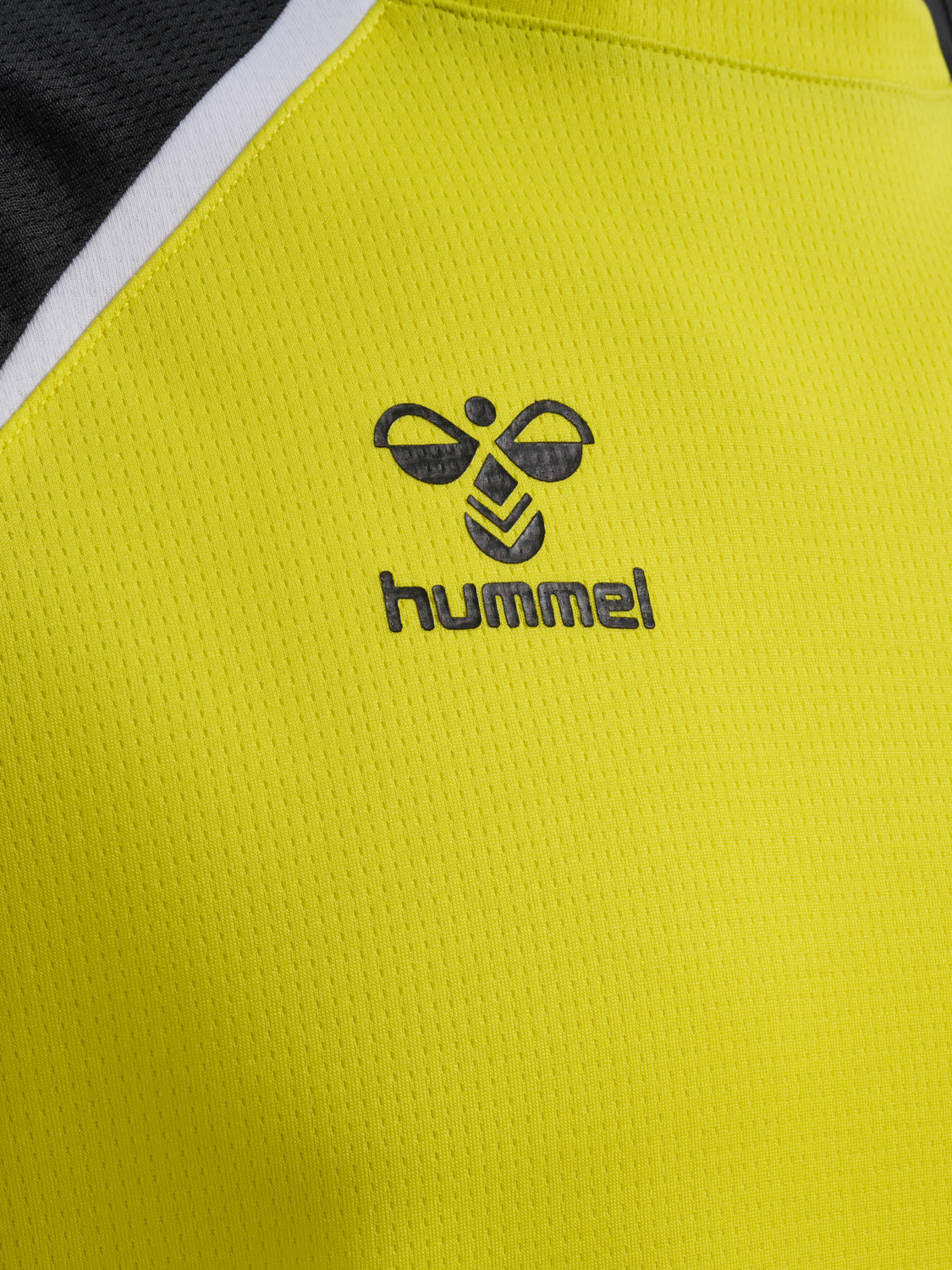 hmlLEAD 2.0 JERSEY S/S, BLAZING YELLOW/BLACK, packshot