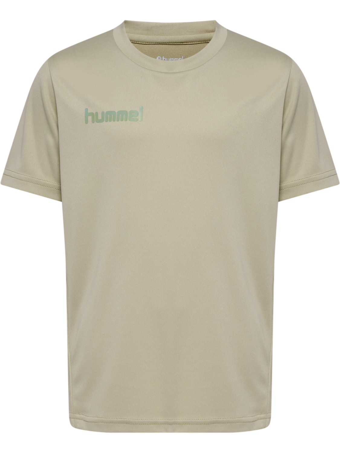 hmlPROMO KIDS DUO SET, ABBEY STONE/ICEBERG GREEN, packshot