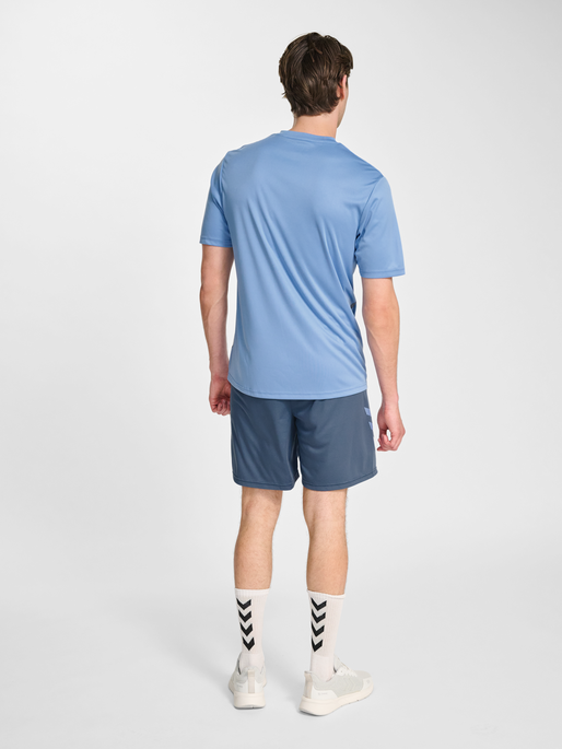 hmlPROMO DUO SET, ALLURE/CHINA BLUE, model