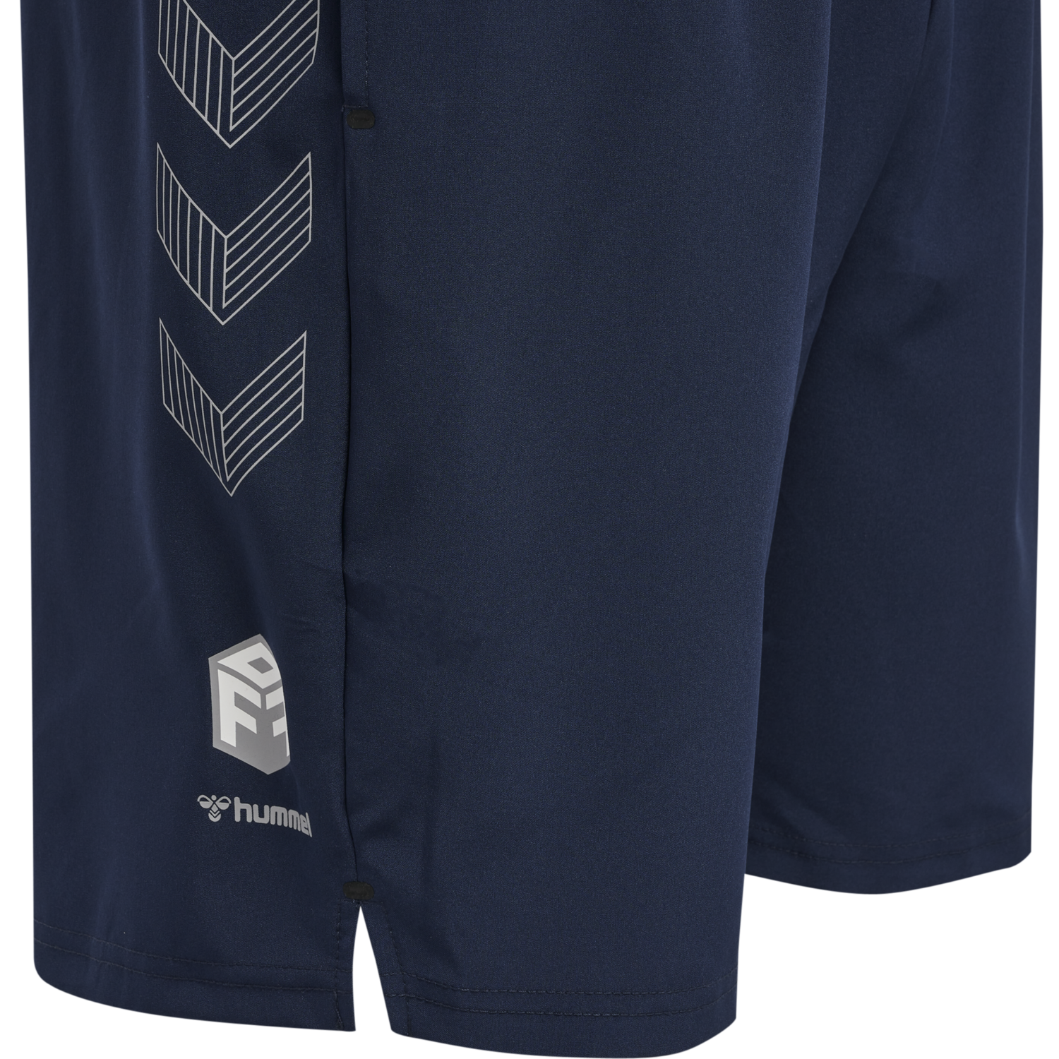 hmlMOVE GRID WOVEN SHORTS, MARINE, packshot