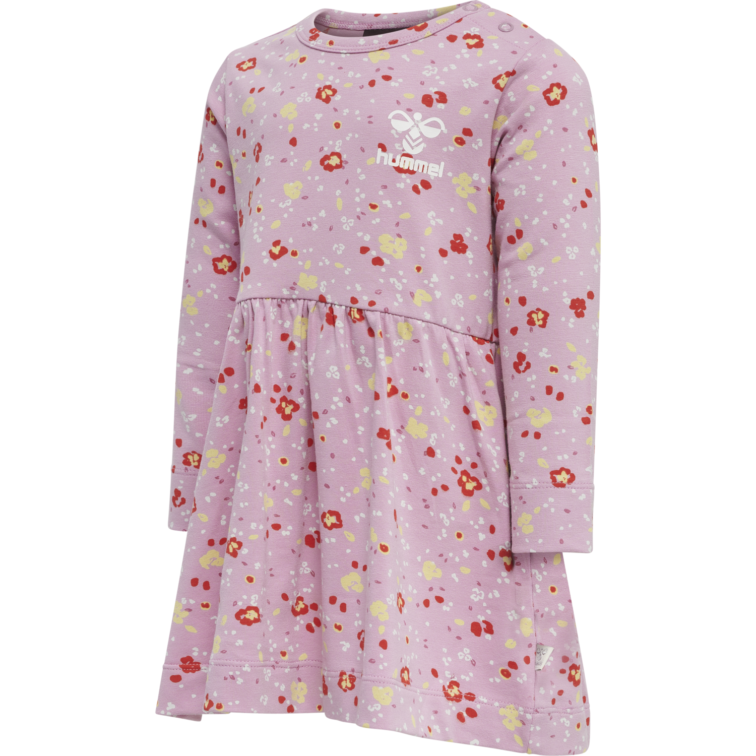 hmlMIRA DRESS L/S, MAUVE MIST, packshot