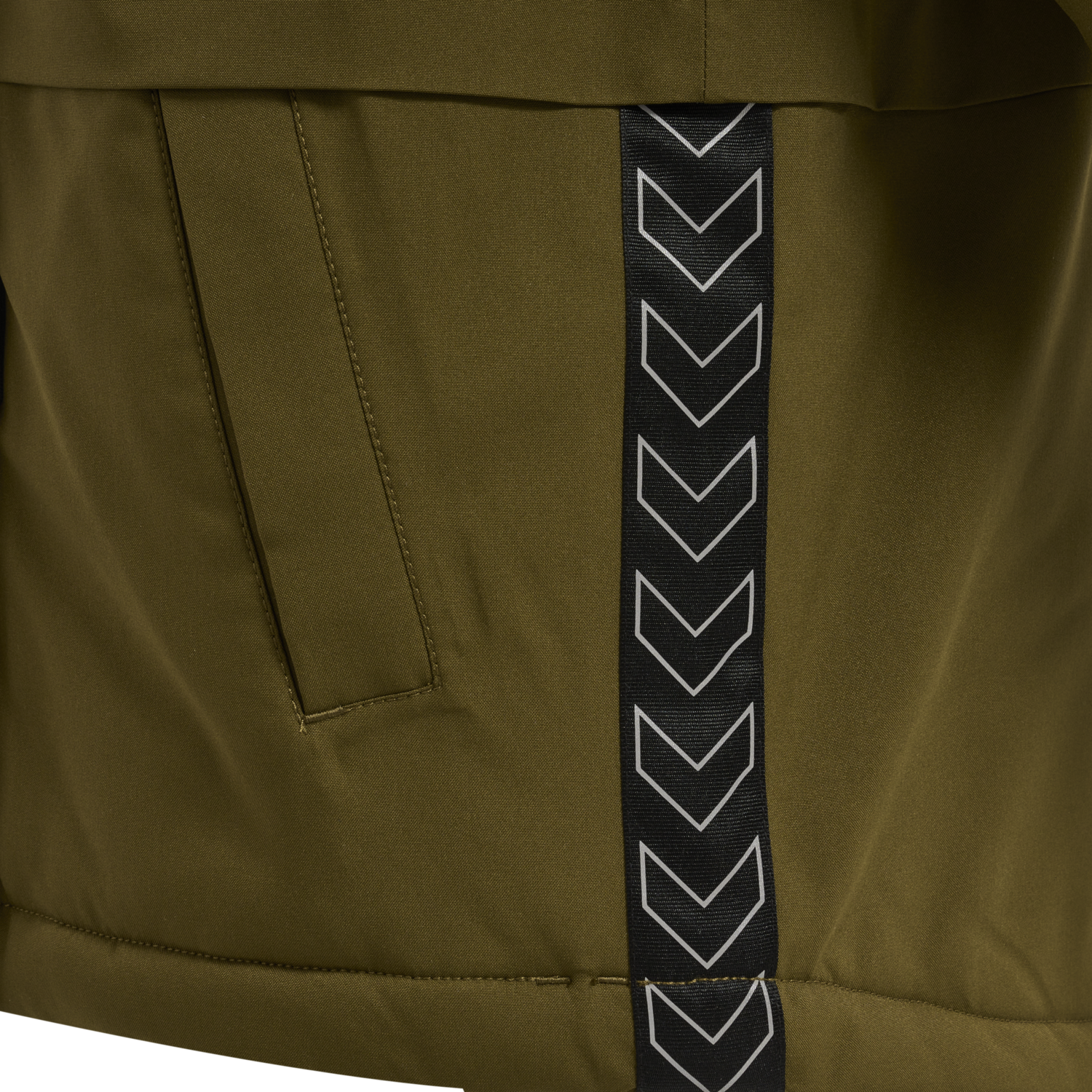 hmlURBAN TEX JACKET, DARK OLIVE, packshot