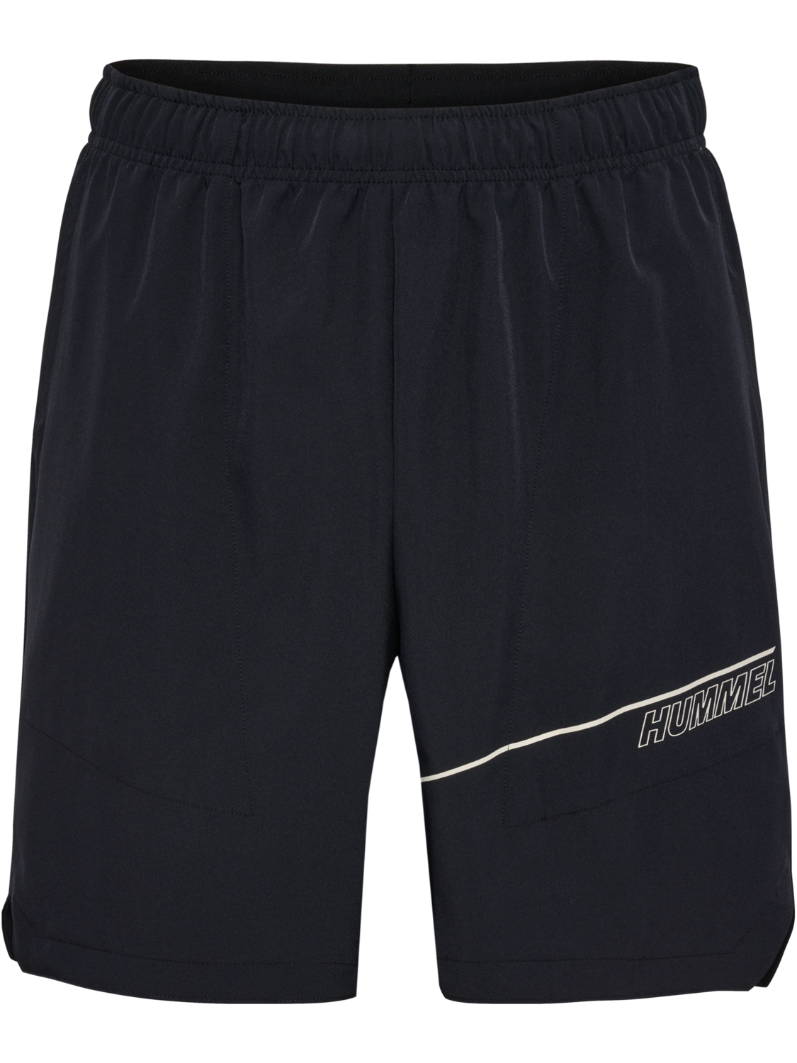 hmlCOURT POCKET SHORTS, LIGHT GREY/BLACK, packshot