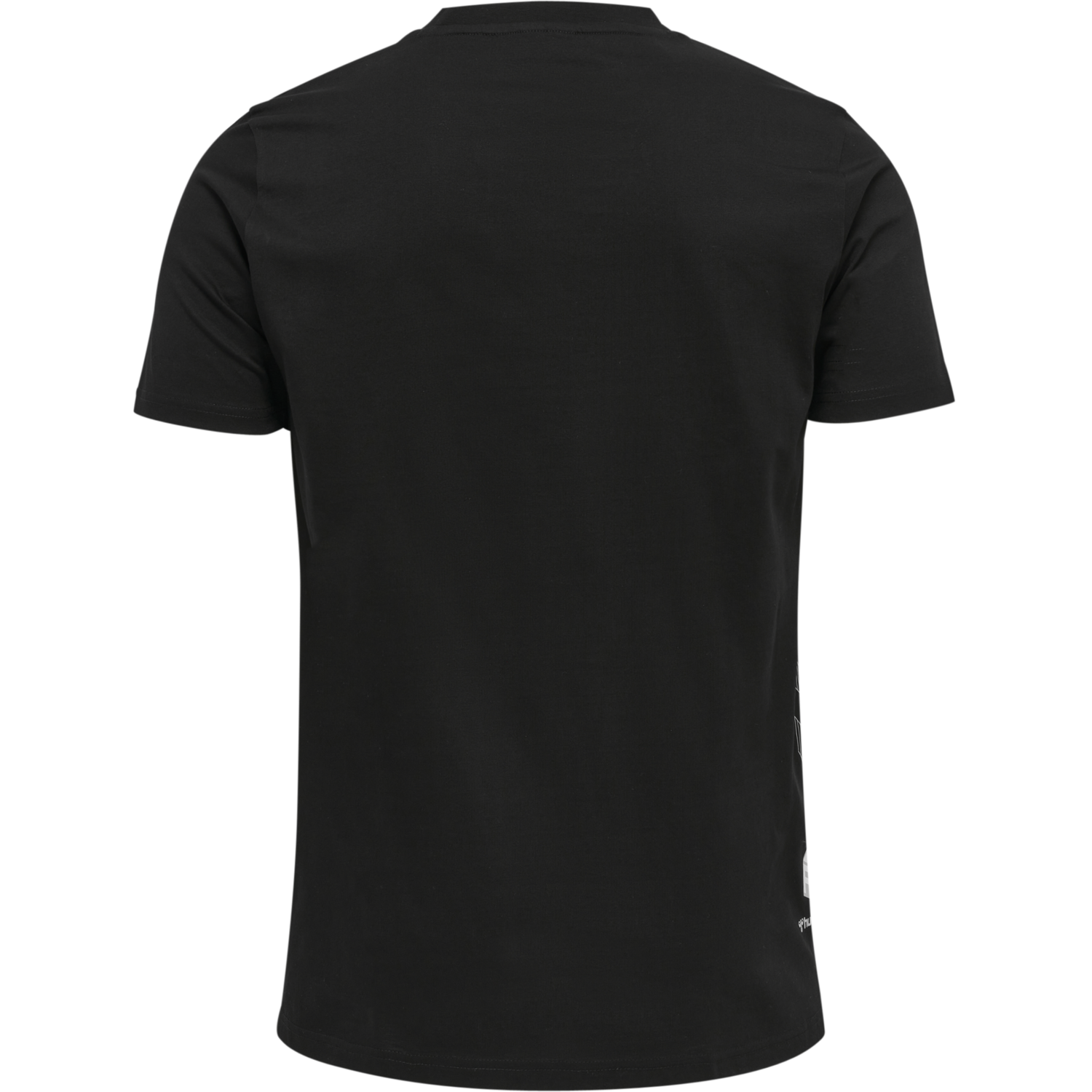 hmlMOVE GRID COTTON T-SHIRT S/S, BLACK, packshot
