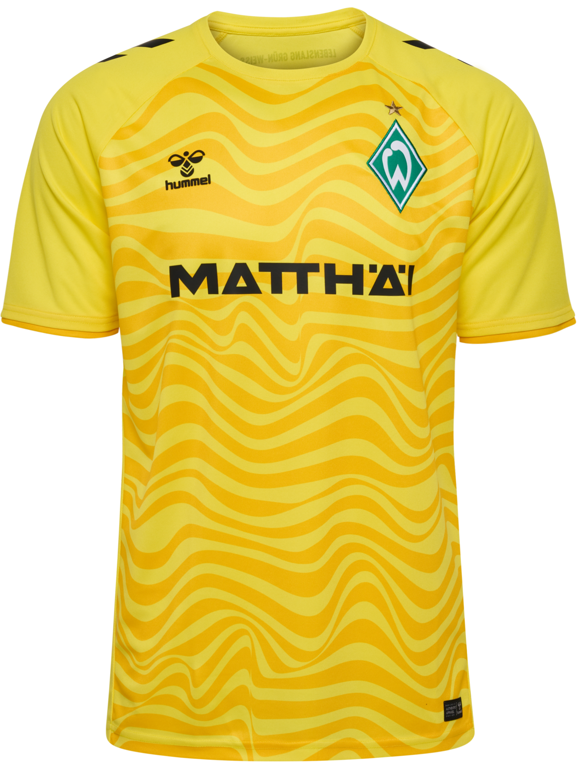 WER 24/25 GK JERSEY S/S, BLAZING YELLOW, packshot