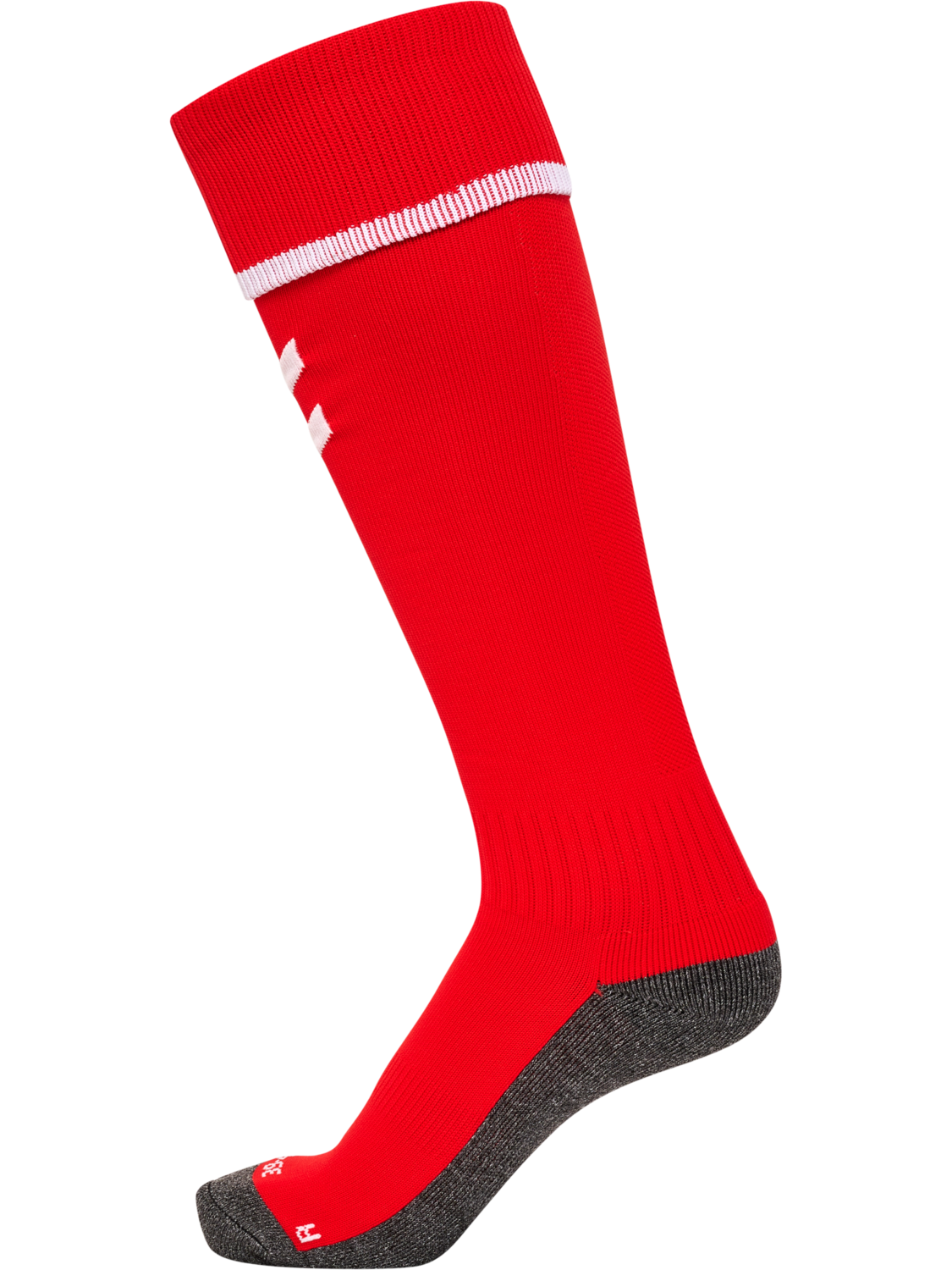hmlCORE FOOTBALL SOCKS, TRUE RED/WHITE, packshot