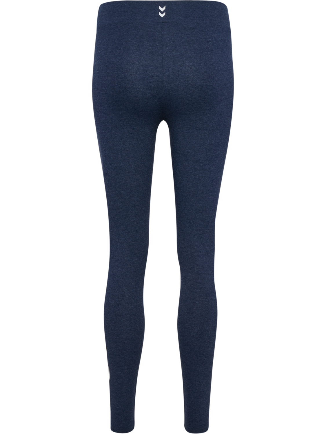 hmlPULSE LOGO MW TIGHTS, DRESS BLUE MELANGE, packshot