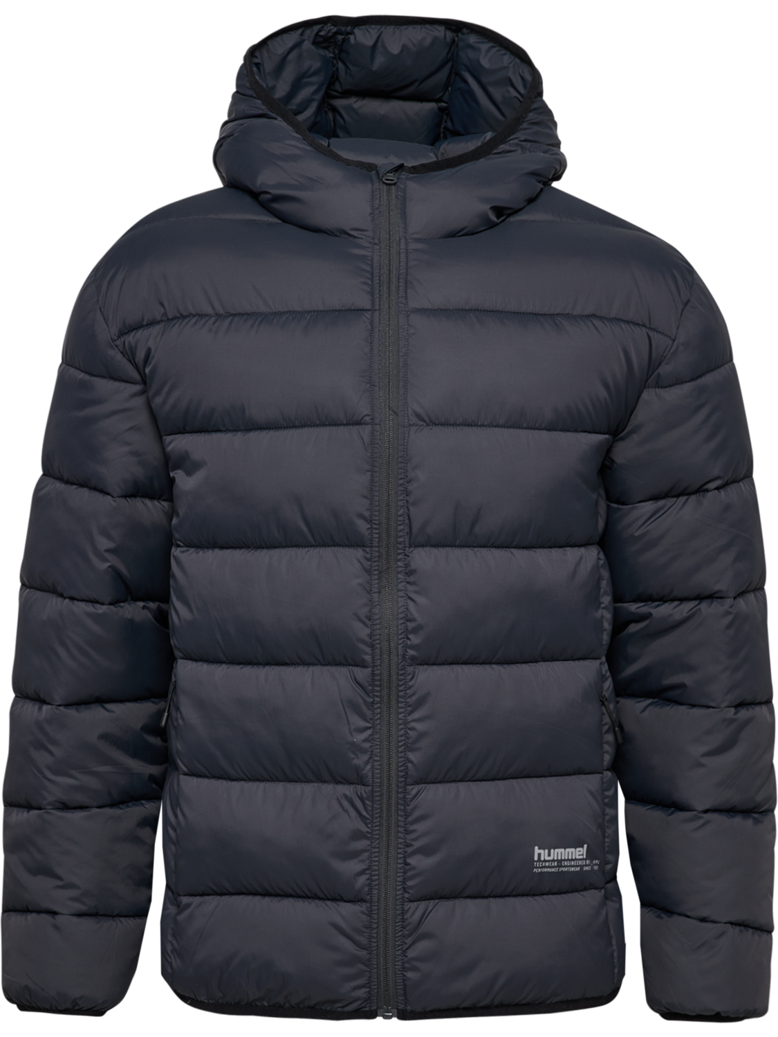 hmlLIGHTWEIGHT PUFFER JACKET, EBONY, packshot