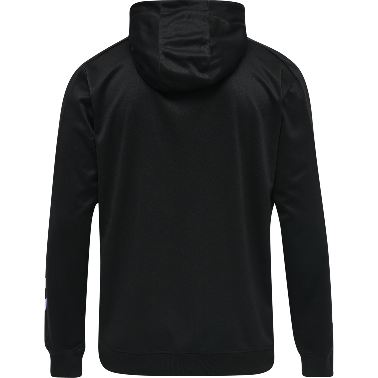 hmlPROMO POLY HOODIE, BLACK, packshot