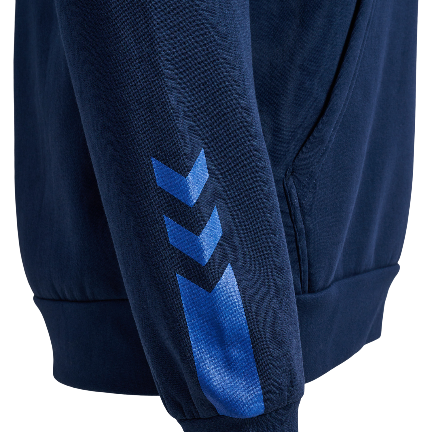 hmlACTIVE CO HOODIE, DRESS BLUES, packshot