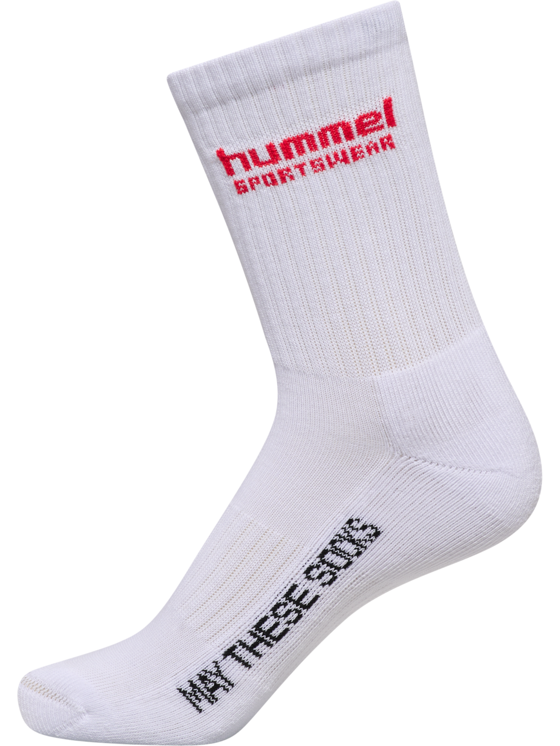 hml3-PACK SOCKS SPORTSWEAR, WHITE/TANGO RED, packshot