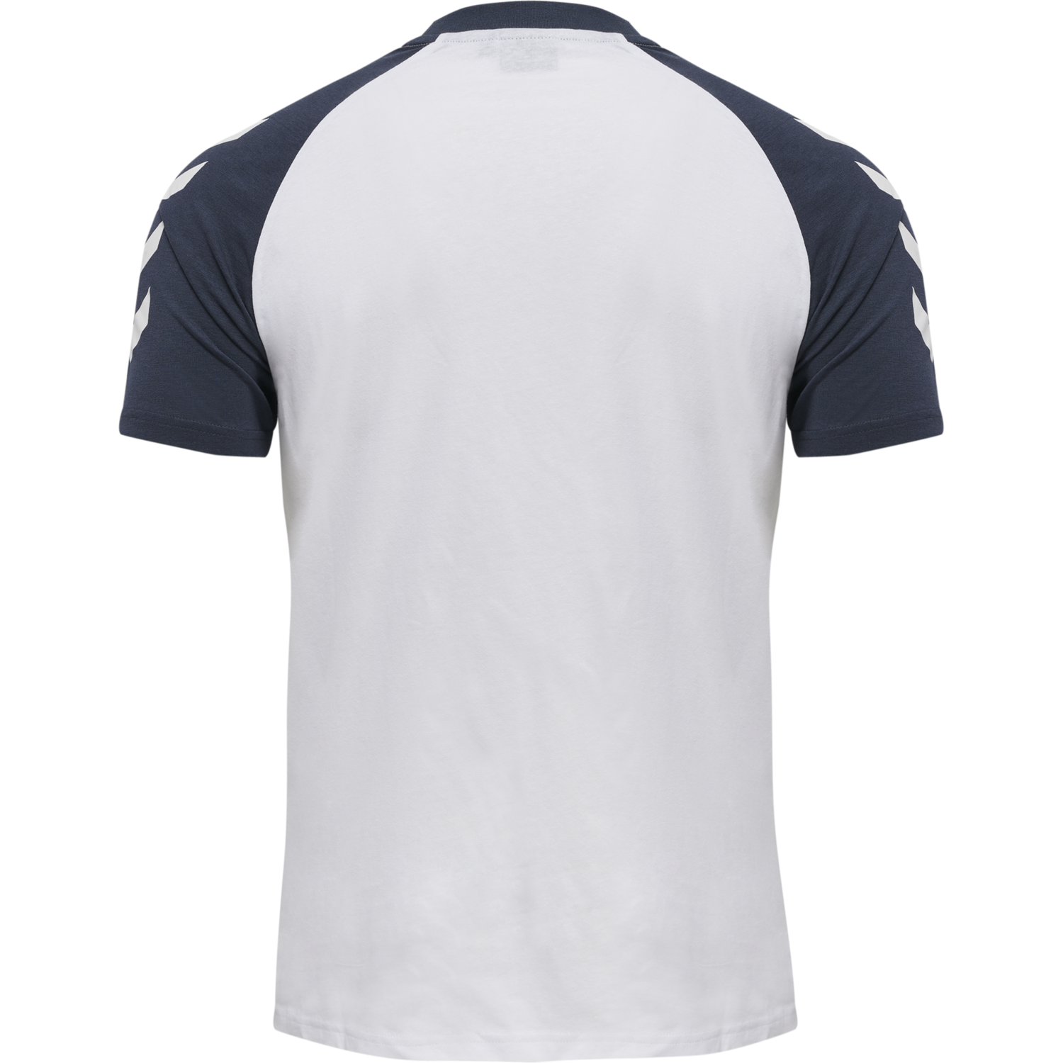 hmlLEGACY BLOCKED T-SHIRT, WHITE, packshot