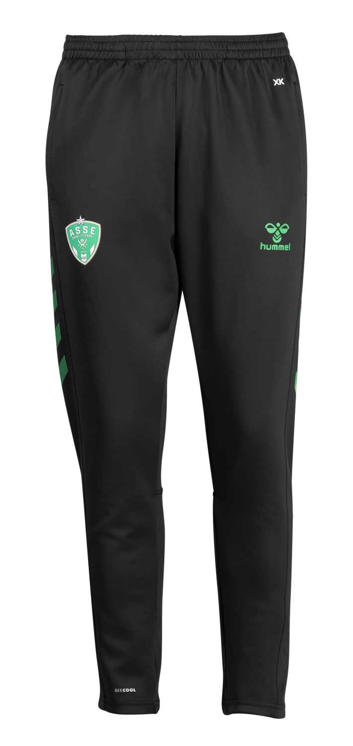 ASSE 22/23 TRAINING PANTS KIDS, BLACK, packshot
