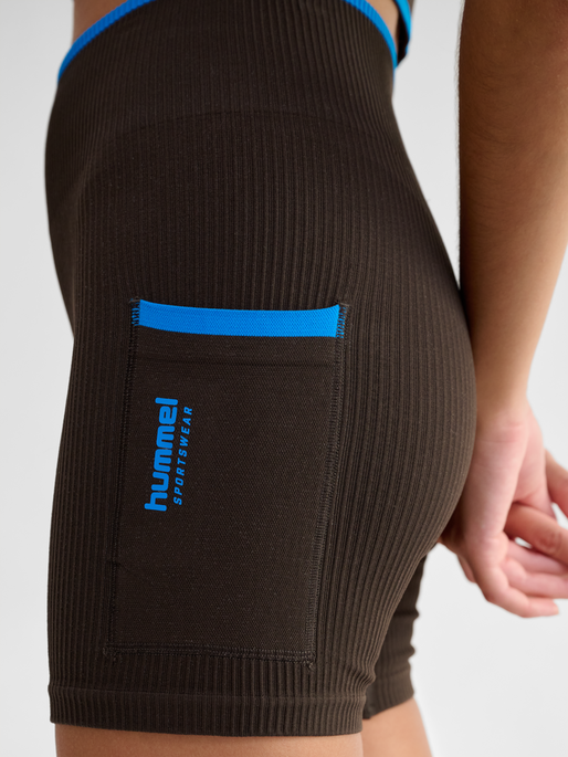 hmlKNITTED WOMENS  SHORT TIGHTS, AFTER DARK, model