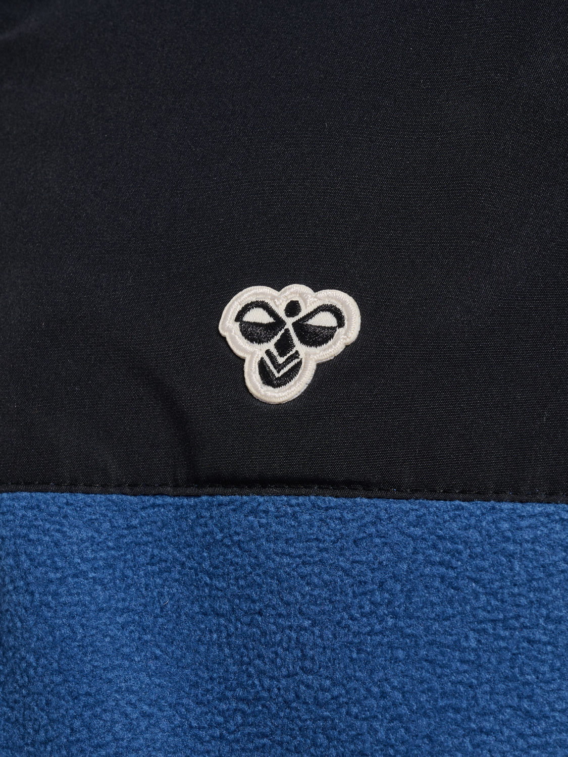 hmlJR FLEECE ZIP JACKET, TRUE NAVY, packshot