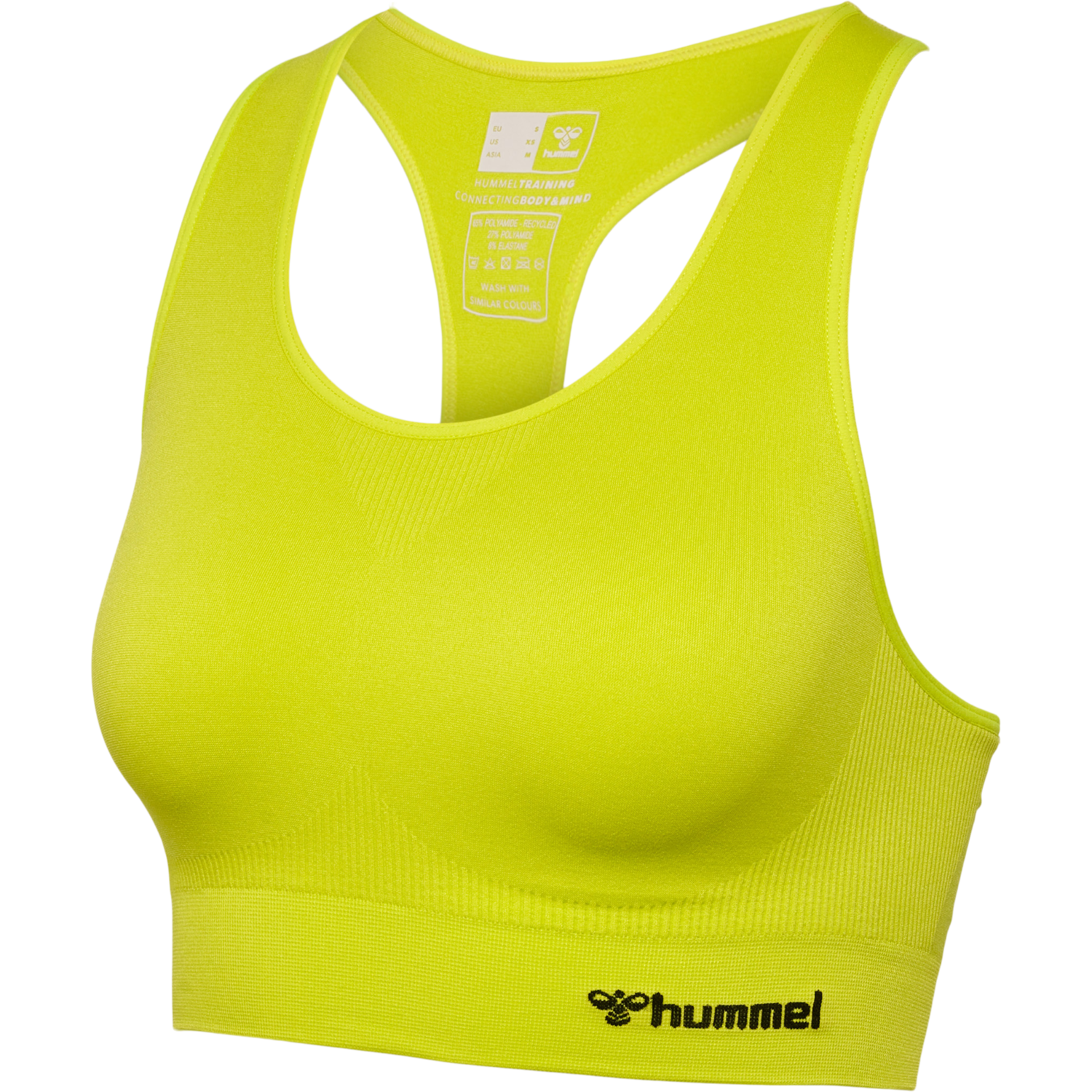 hmlTIF SEAMLESS SPORTS TOP, SULPHUR SPRING, packshot