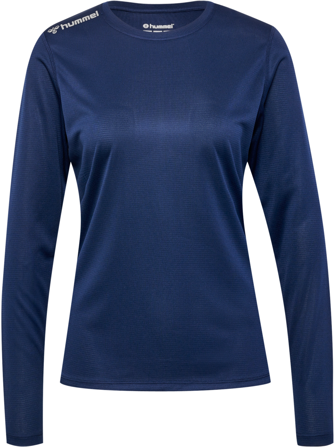 hmlRUN JERSEY L/S WOMAN, BLACK IRIS, packshot
